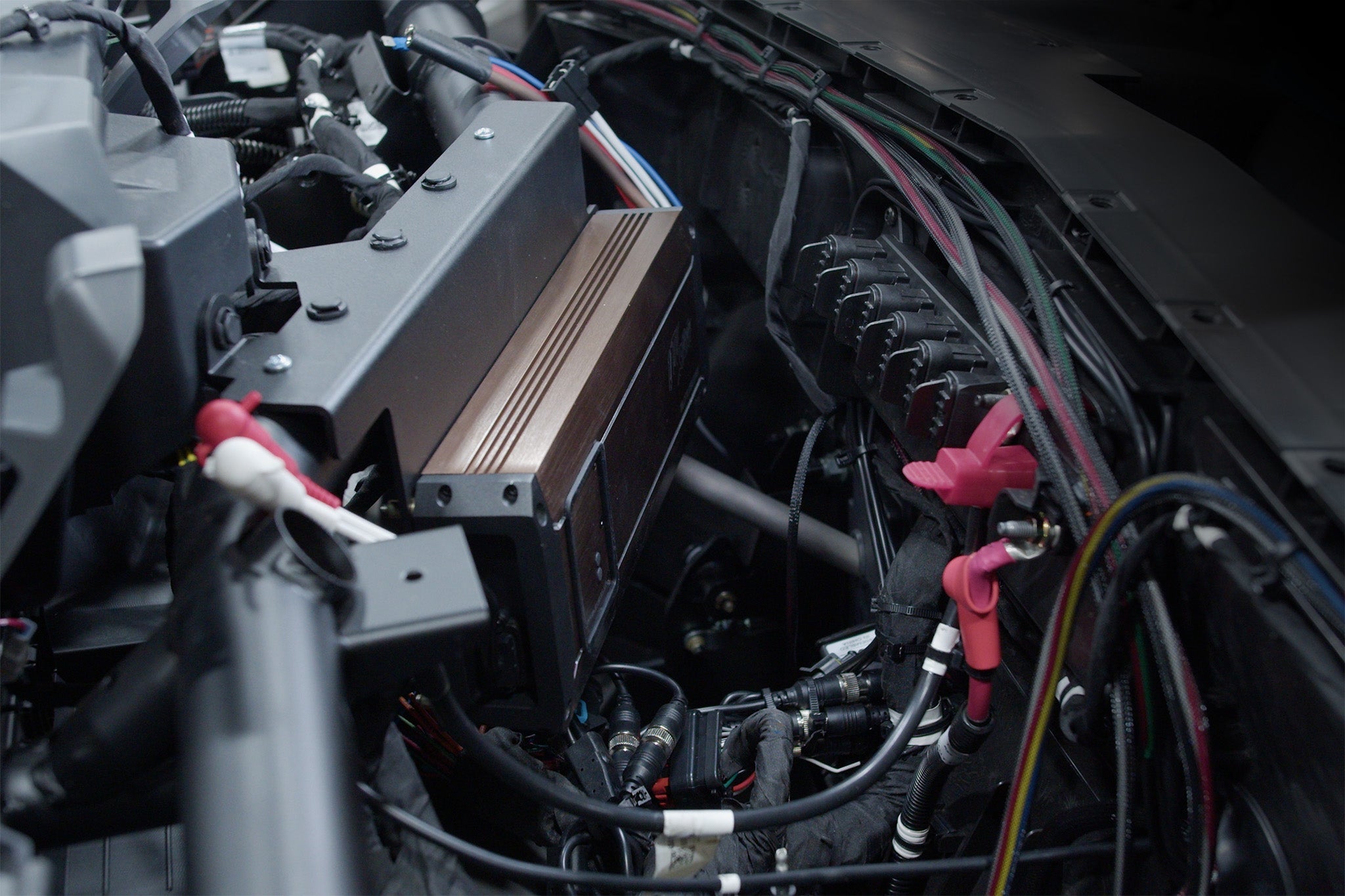 Photo of RZR® Pro Series -Center- Amplifier Mount by UTV Stereo - Premium Audio for UTVs / Side by Sides