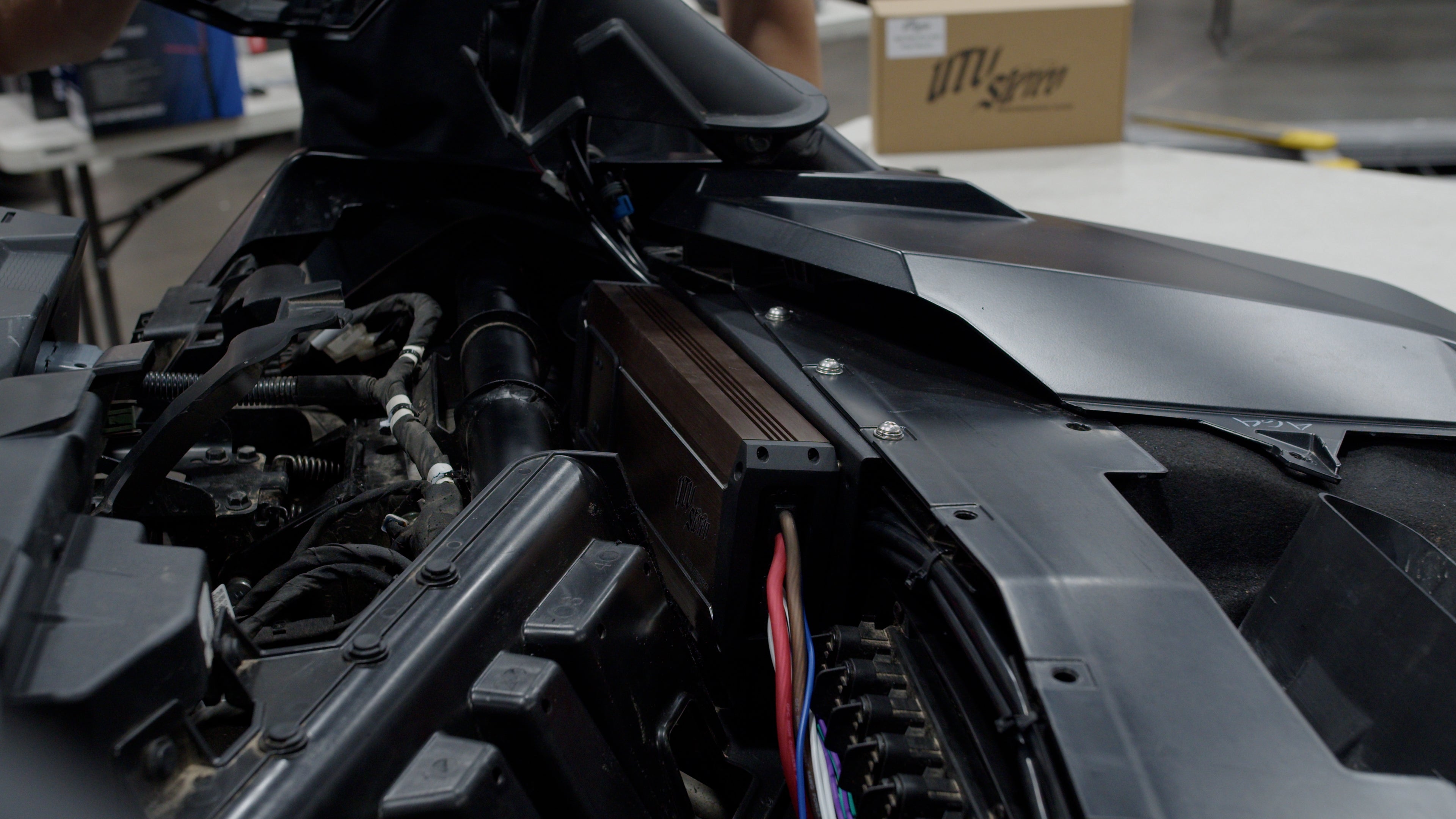 Photo of RZR® Pro Series -Firewall- Amplifier Mount by UTV Stereo - Premium Audio for UTVs / Side by Sides