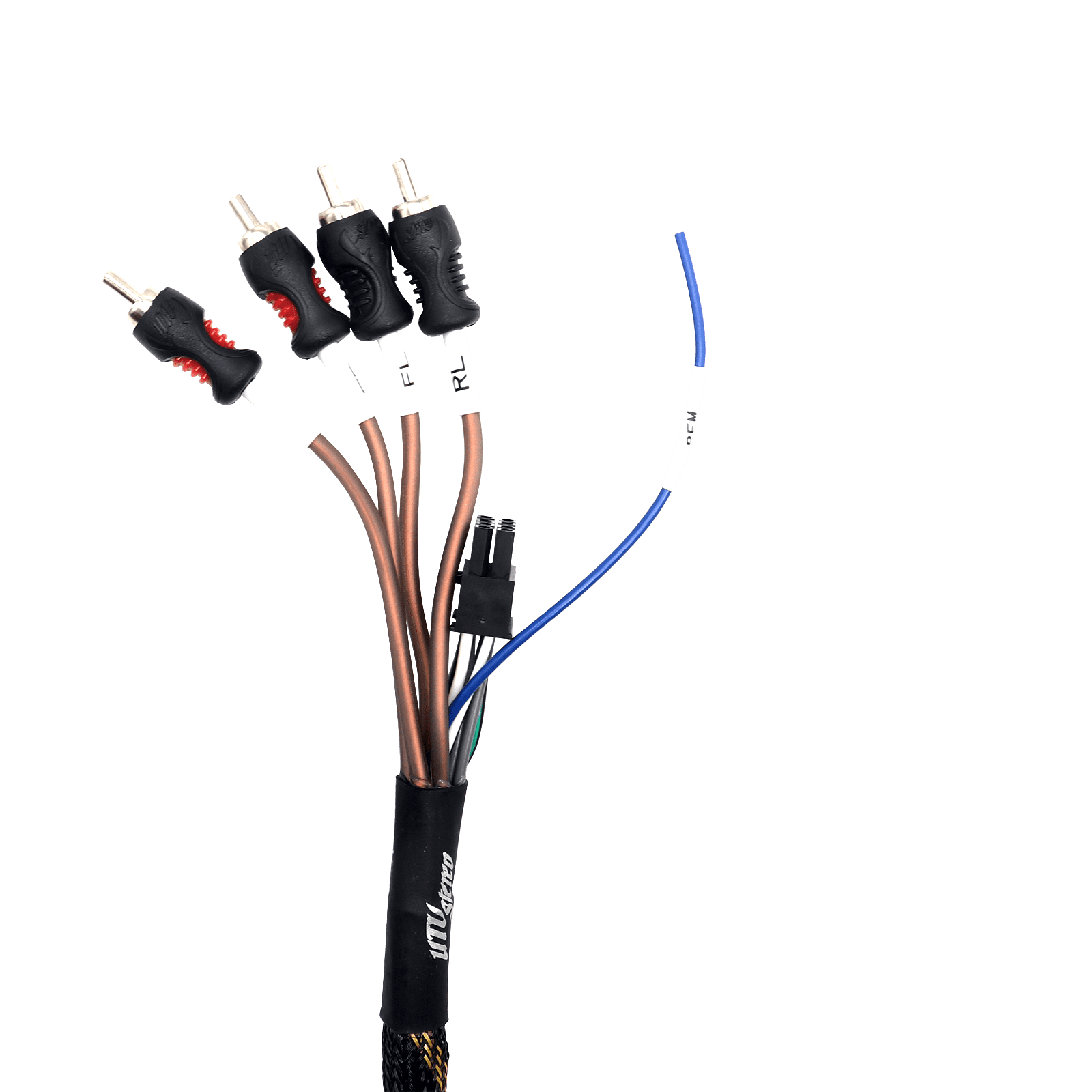 Photo of RZR® Pro Series Ride Command Front & Rear RCA Output + Speaker Wire & Remote by UTV Stereo - Premium Audio for UTVs / Side by Sides