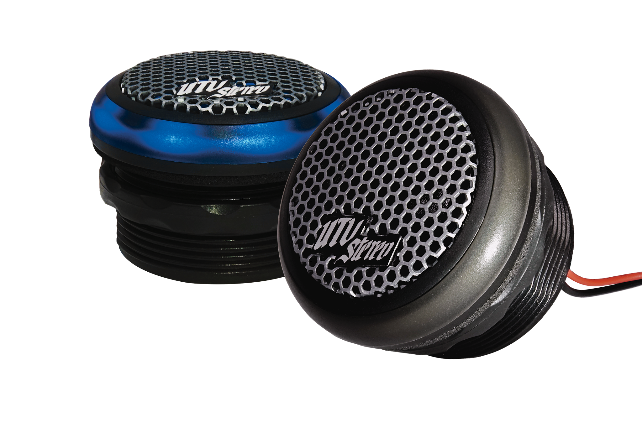 Photo of Pro Series 1" Tweeter w/ Built In RGB LED (Pair) by UTV Stereo - Premium Audio for UTVs / Side by Sides