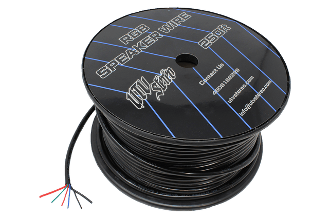 6 Conductor RGB Speaker Wire - 250' |  R1 Industries | UTV Stereo.