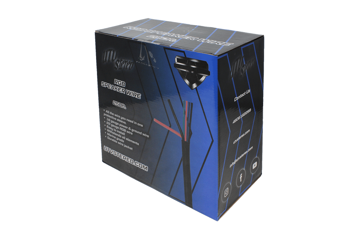 6 Conductor RGB Speaker Wire - 250' |  R1 Industries | UTV Stereo.