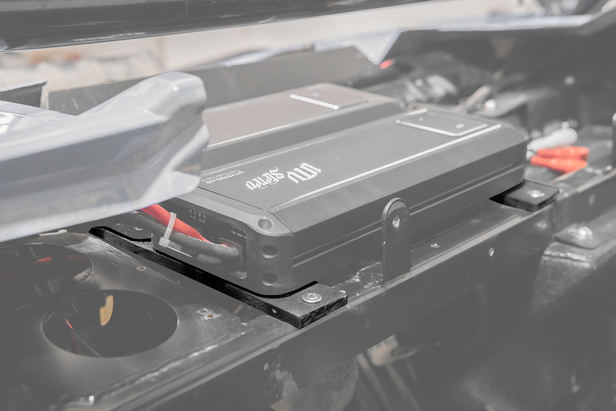 Photo of 14-'18 RZR Amplifier Straps (Pair) by UTV Stereo - Premium Audio for UTVs / Side by Sides