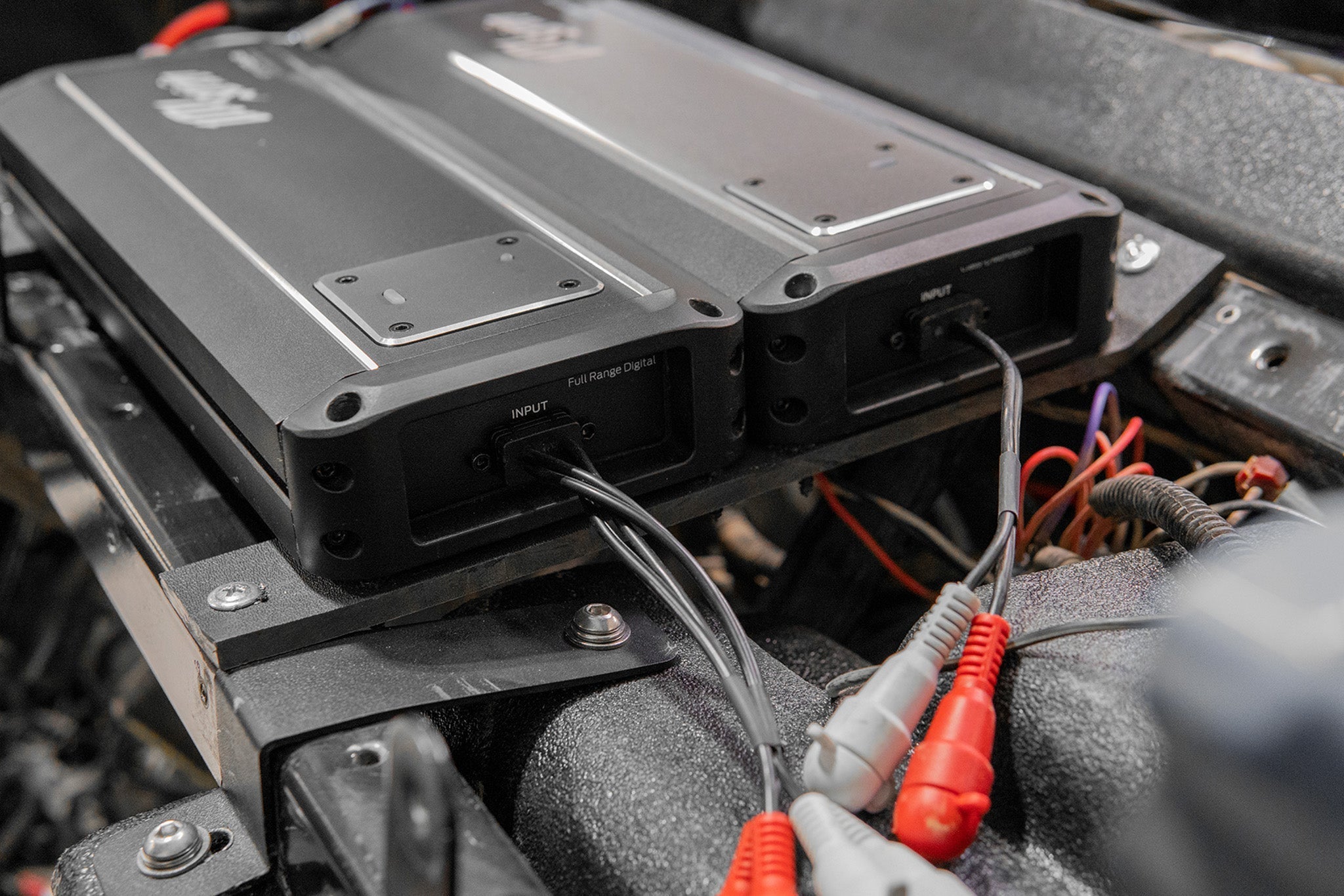 Photo of 14-'18 RZR Amplifier Straps (Pair) by UTV Stereo - Premium Audio for UTVs / Side by Sides