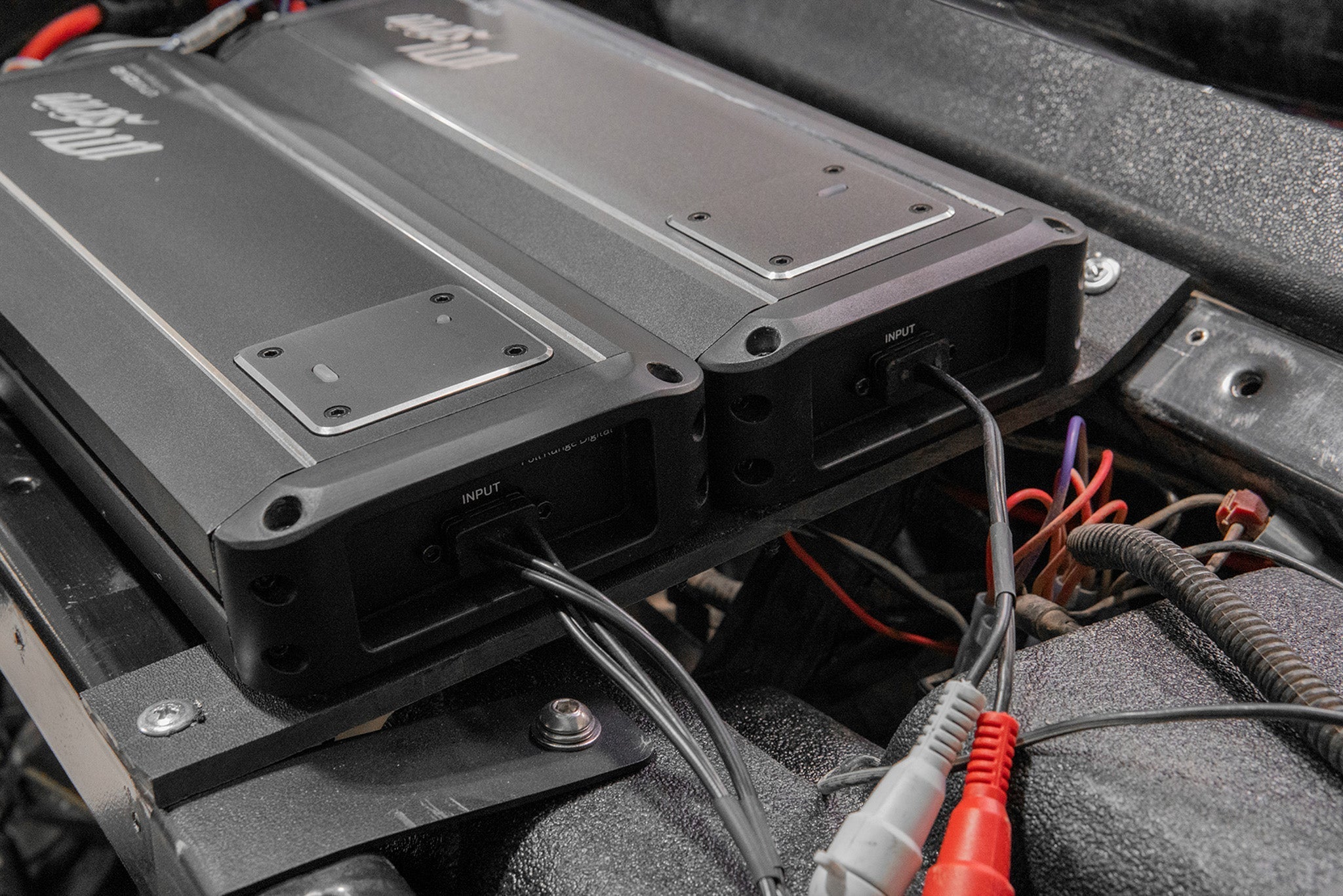 Photo of 14-'18 RZR Amplifier Straps (Pair) by UTV Stereo - Premium Audio for UTVs / Side by Sides