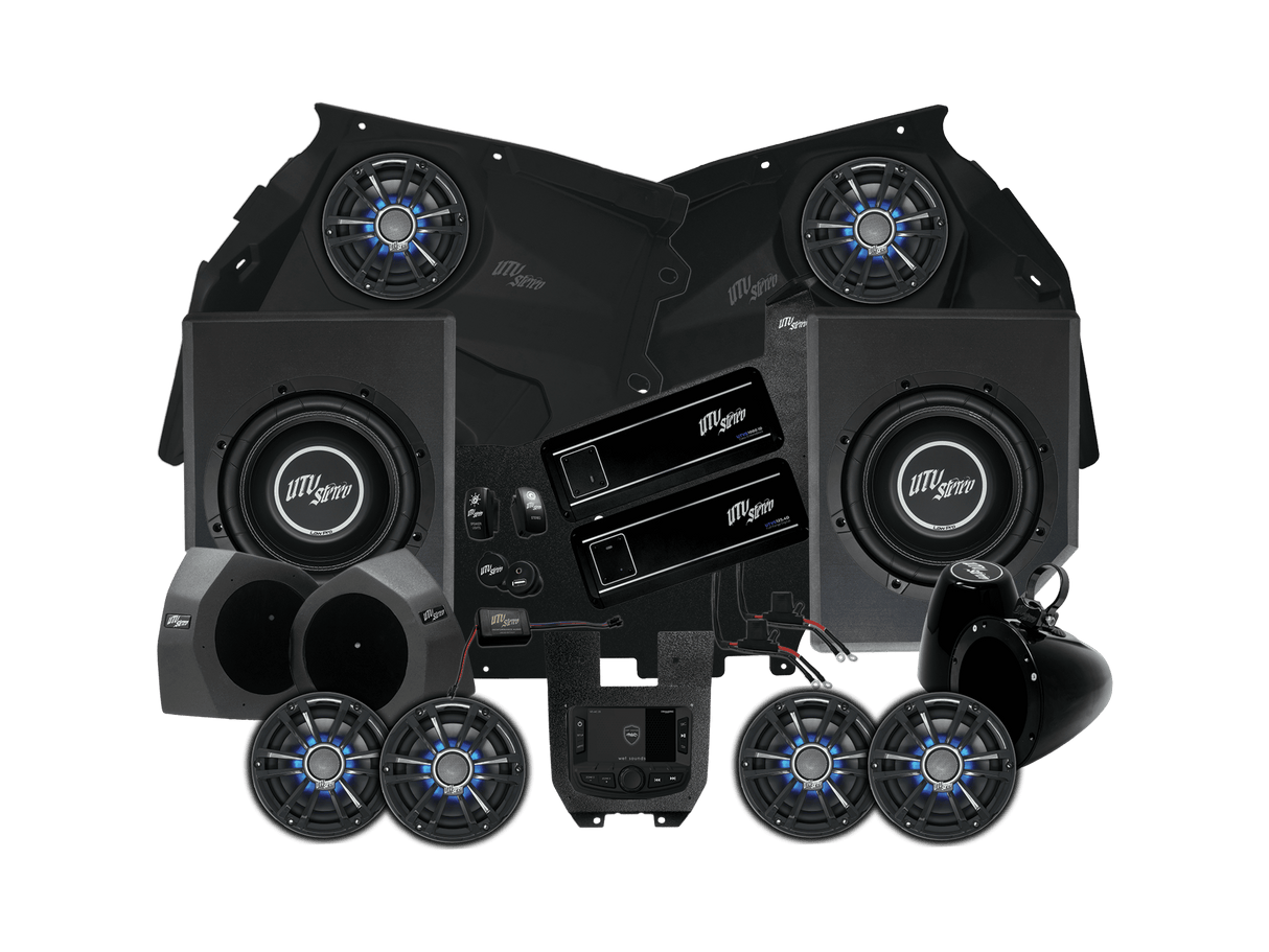 Can-Am® X3 Signature Series Stage 7 Stereo Kit |  R1 Industries | UTV Stereo.