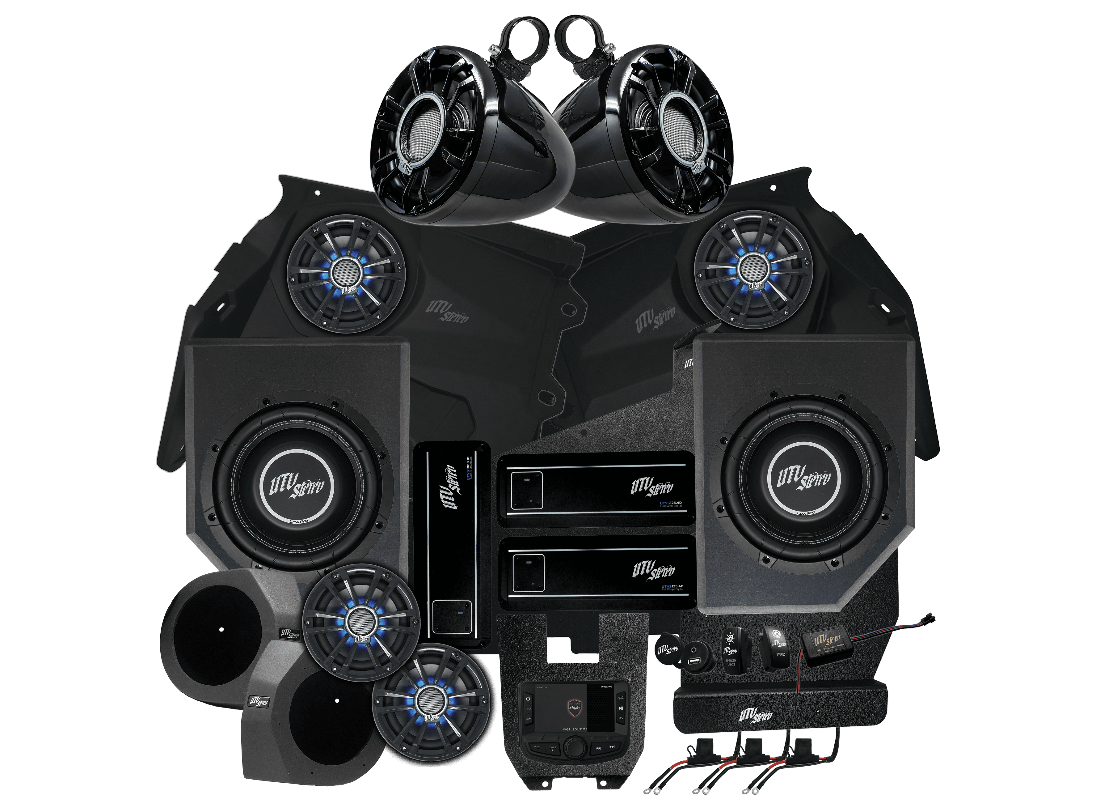 Photo of Can-Am® X3 Signature Series Stage 8 Stereo Kit by UTV Stereo - Premium Audio for UTVs / Side by Sides