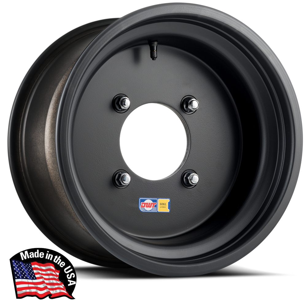 Dwt Ultimate Sport – Black – 15″ – 8″ Fronts 11″ Rears – Rzr – 4/156