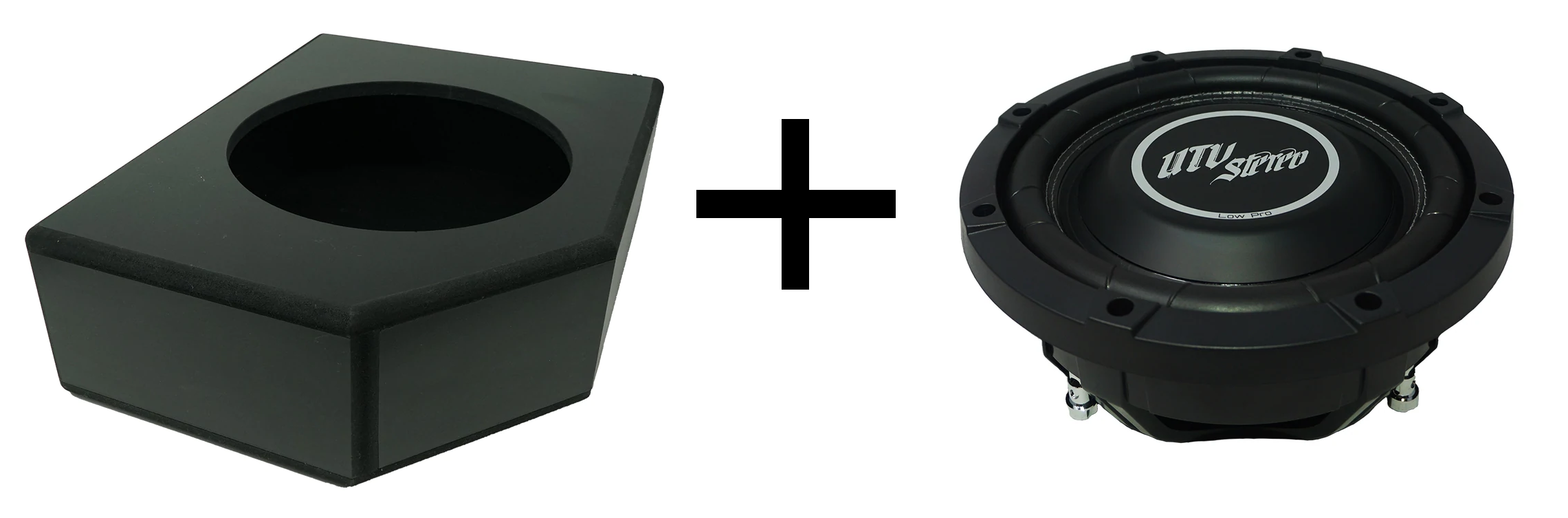 Photo of Can-Am X3 Low Profile Front Passenger Side 10” Sub Box Enclosure – Unloaded by UTV Stereo - Premium Audio for UTVs / Side by Sides