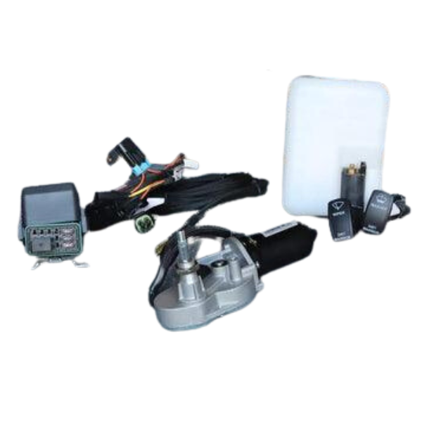 Polaris Ranger XP 1000 Electric Windshield Wiper Kit (2017+) - Dirt Warrior Accessories, No Thanks!
