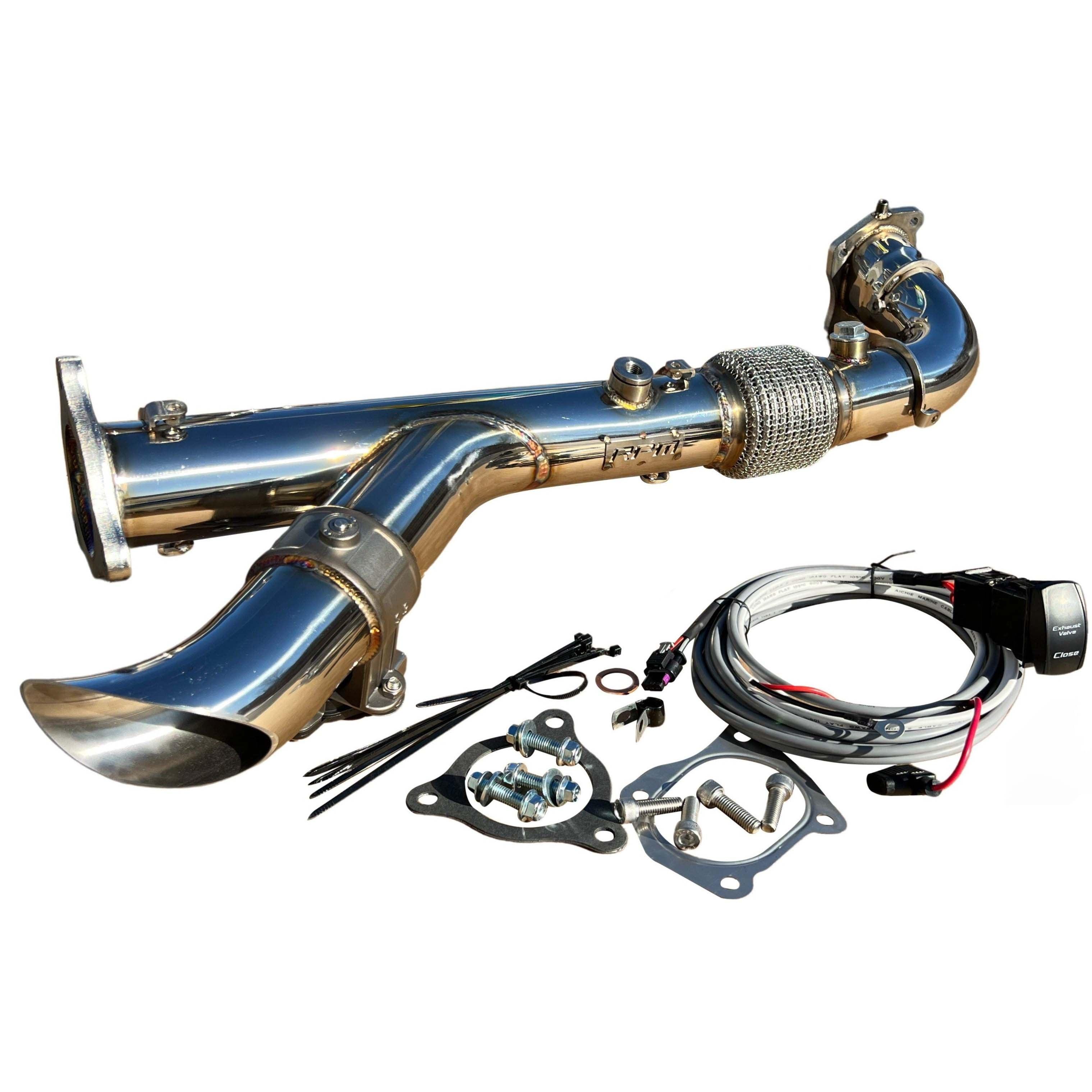 Photo of RPM-SxS 2.5" Captains Choice Electric Side Dump E-Valve Exhaust by RPM SXS - Premium Exhaust Systems & Components for UTVs / Side by Sides