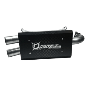 Polaris RZR XP Turbo Stainless Slip-On Exhaust (2016+) - R1 Industries