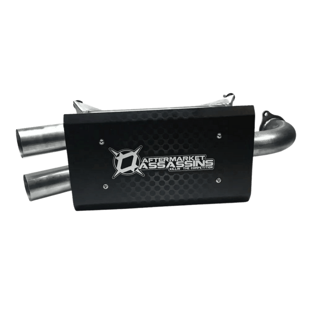 Polaris RZR XP Turbo Stainless Slip-On Exhaust (2016+) - R1 Industries