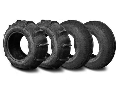Photo of Talon Rears & Mohawk Fronts Paddle Tires (31x11-15) (Set of 4) by Sandcraft - Premium Tires for UTVs / Side by Sides
