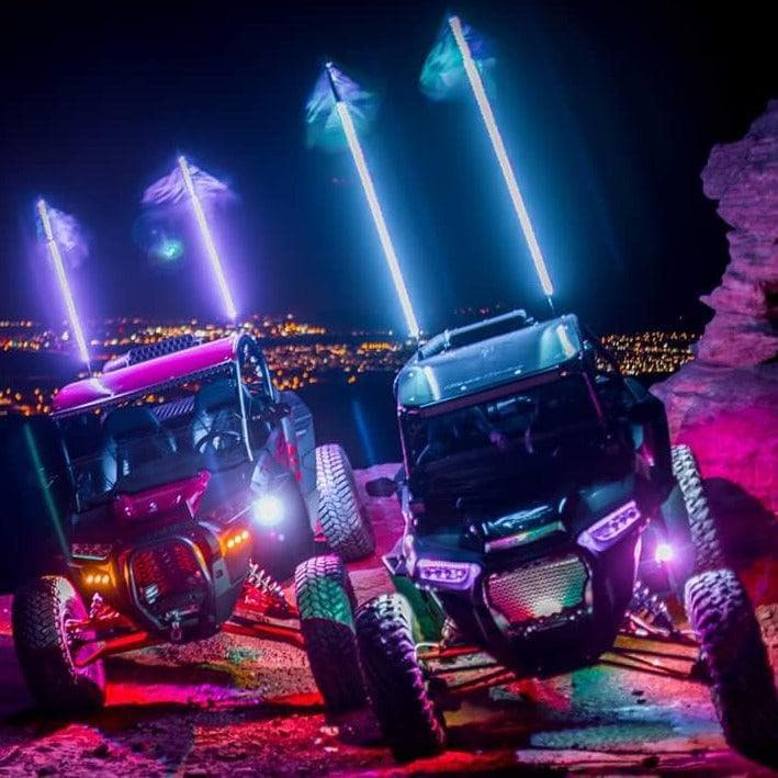 Photo of Wildcat Extreme LED Light Whip (Single) by R1 Industries - Premium LED Light Whips & Rock Lights for UTVs / Side by Sides