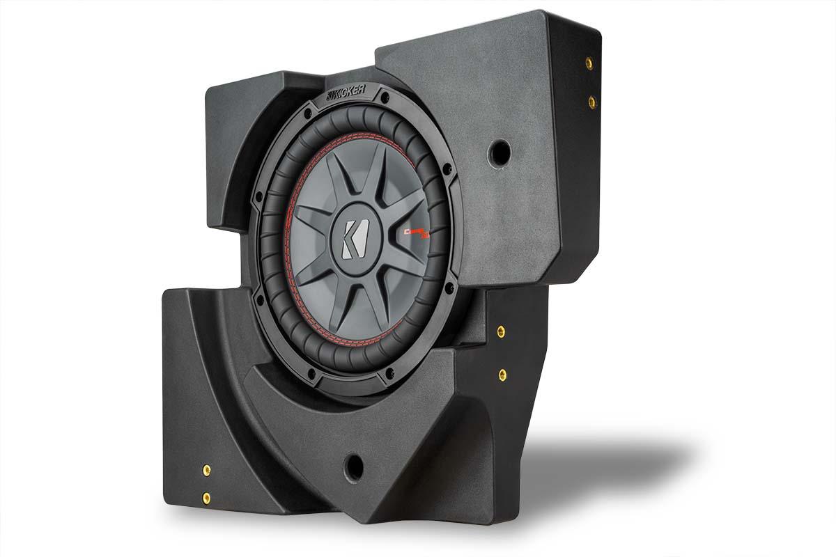 Photo of Can-Am Maverick X3 Underseat Driverside 10in Subwoofer (2017-2023) by SSV Works - Premium Audio for UTVs / Side by Sides