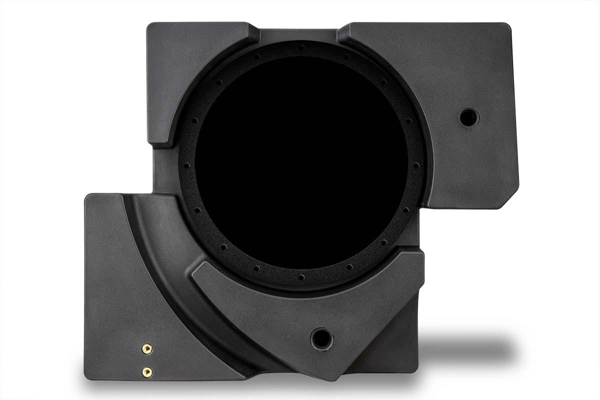 Photo of Can-Am Maverick X3 Underseat Driverside 10in Subwoofer (2017-2023) by SSV Works - Premium Audio for UTVs / Side by Sides