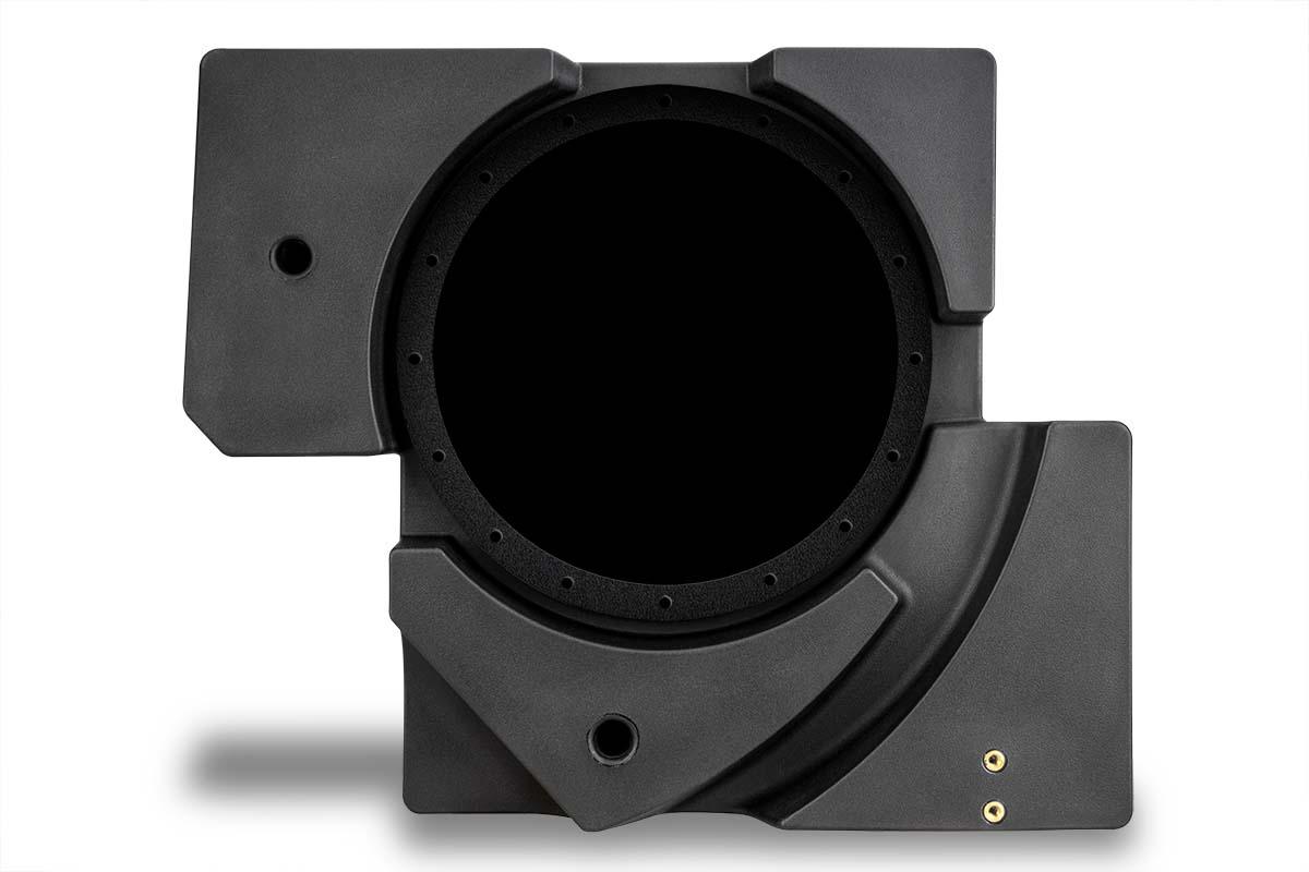 Photo of Underseat Passenger 10in Subwoofer - Can-Am Maverick X3 (2017-2023) by SSV Works - Premium Audio for UTVs / Side by Sides