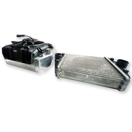 2020-2023 X3 120HP to 190+HP Big Core Intercooler Upgrade Kit + Fan, Silicone, & BOV - R1 Industries