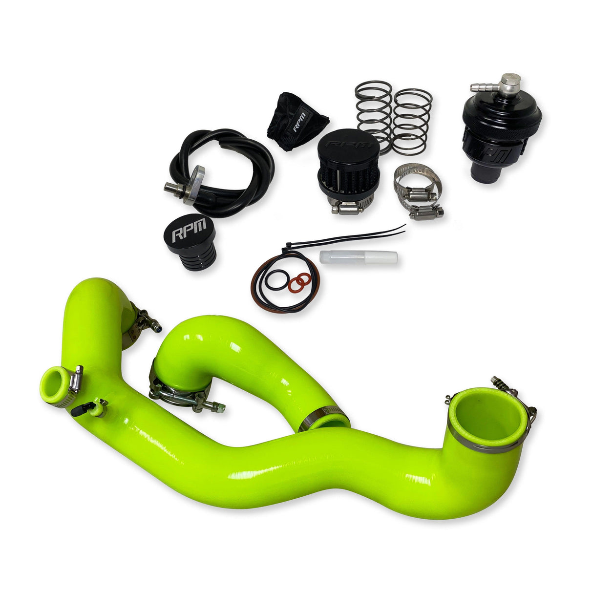 RPM-SxS Can Am Maverick X3 Full Silicone Charge Tubes Kit R & RR - R1 Industries