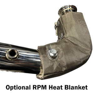 RPM SxS Can-Am X3 TITANIUM TI E-Valve 3" Electronic Dump Valve Exhaust / Mid pipe - R1 Industries