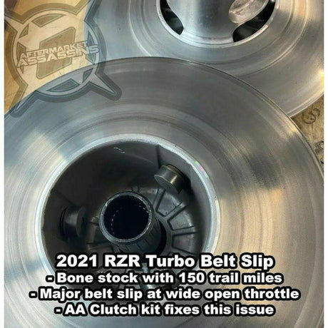 Photo of Polaris RZR Turbo (2021) Stage 4 Clutch Kit with Primary and Secondary by Aftermarket Assassins - Premium Clutch Kits for UTVs / Side by Sides