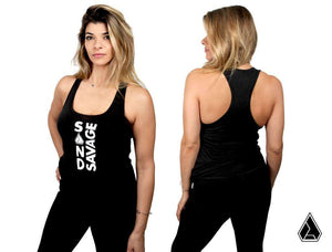 Assault Industries Women's Sand Savage Logo Tank Top