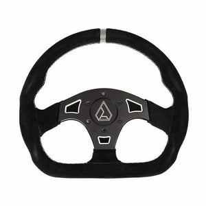 Ballistic "D" Suede UTV Steering Wheel