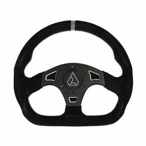 Photo of Ballistic "D" Suede UTV Steering Wheel by Assault Industries - Premium Steering Wheels for UTVs / Side by Sides