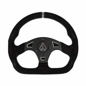 Ballistic "D" Suede UTV Steering Wheel