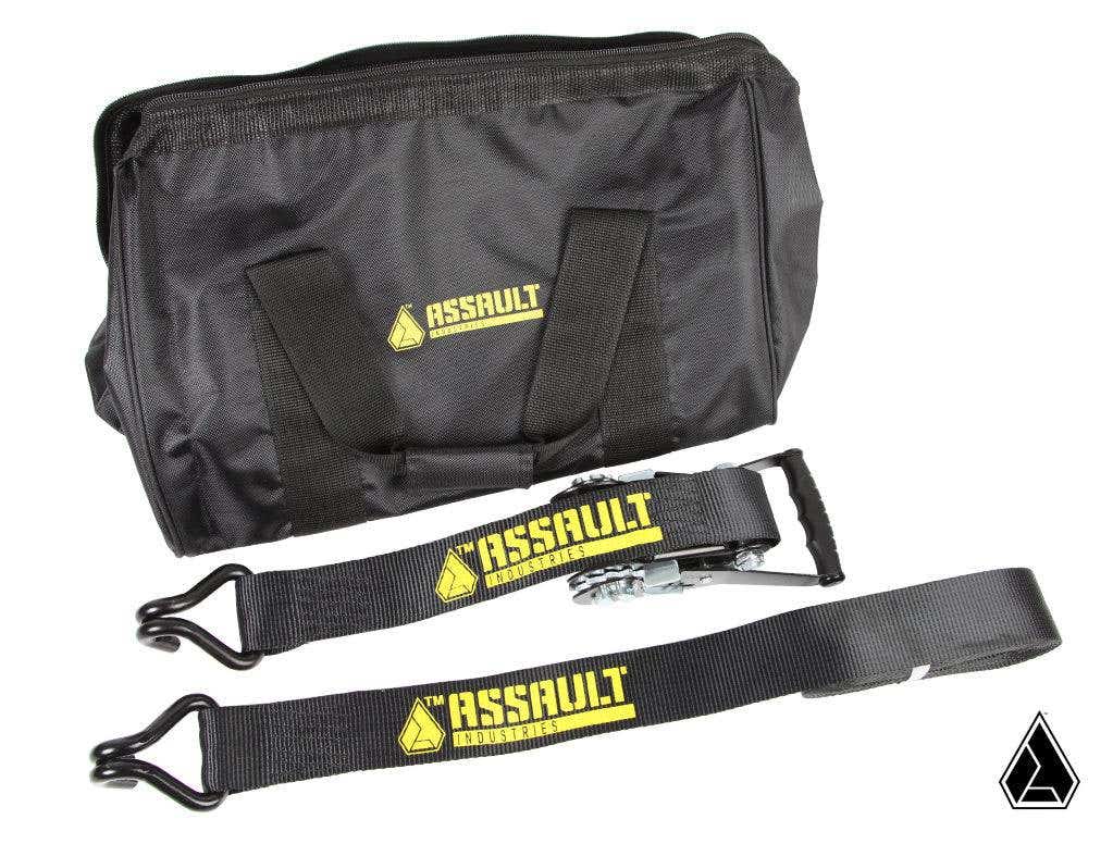 Photo of Assault Industries Alpha Ratchet Straps (Tie-Down Straps) by Assault Industries - Premium Tie Downs for UTVs / Side by Sides