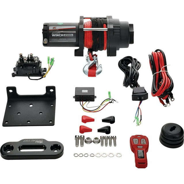 Photo of 431-01026 ALL BALLS 4500LB SYNTHETIC ROPE WINCH by All Balls Racing - Premium Winches & Winch Mounts for UTVs / Side by Sides