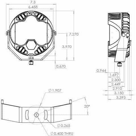 LP6 Pro LED Light Pod