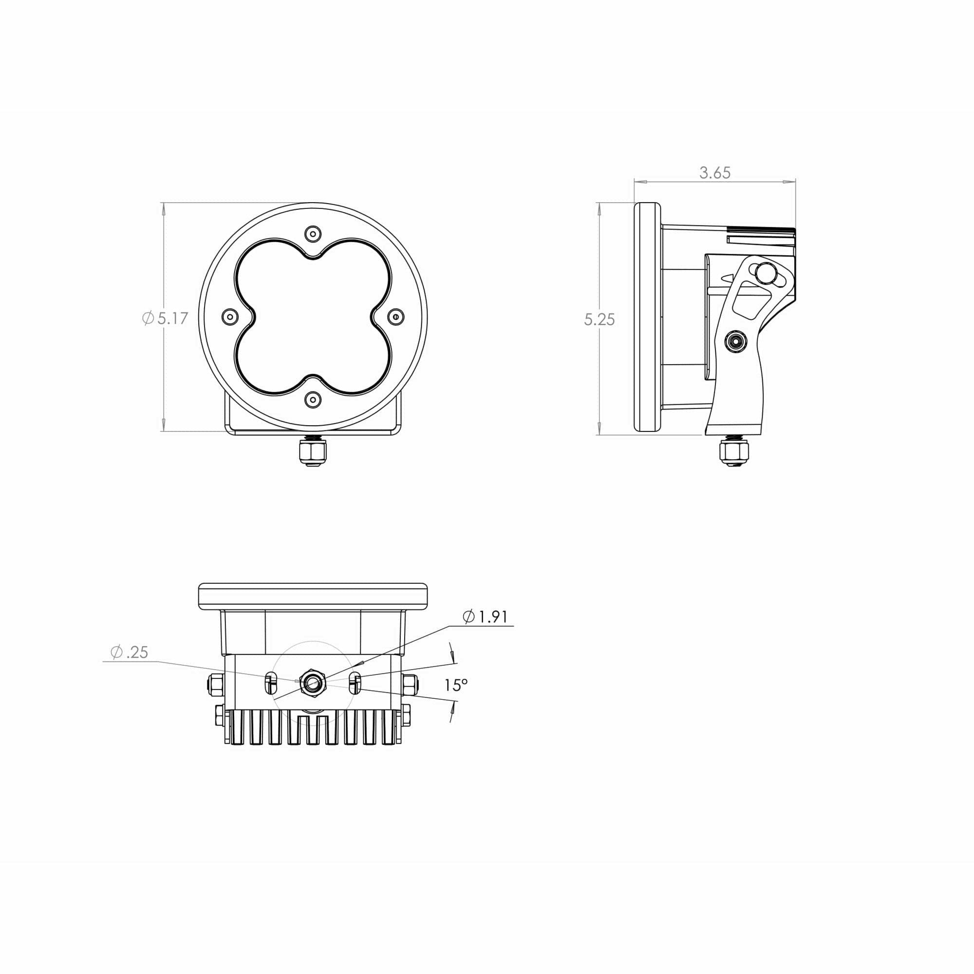 XL-R Pro LED Light Pods (Pair)