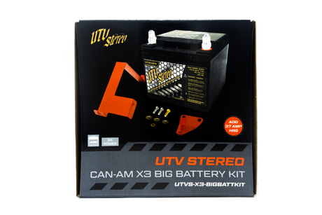 Can-Am X3 Big Battery Kit |  R1 Industries | UTV Stereo.