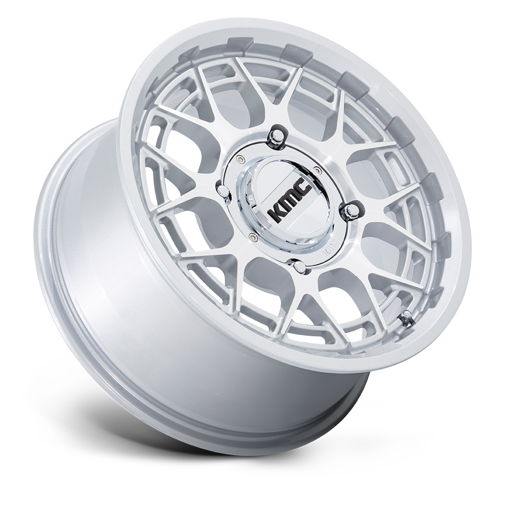 KS139 Technic UTV Wheel (Gloss Silver Machined)