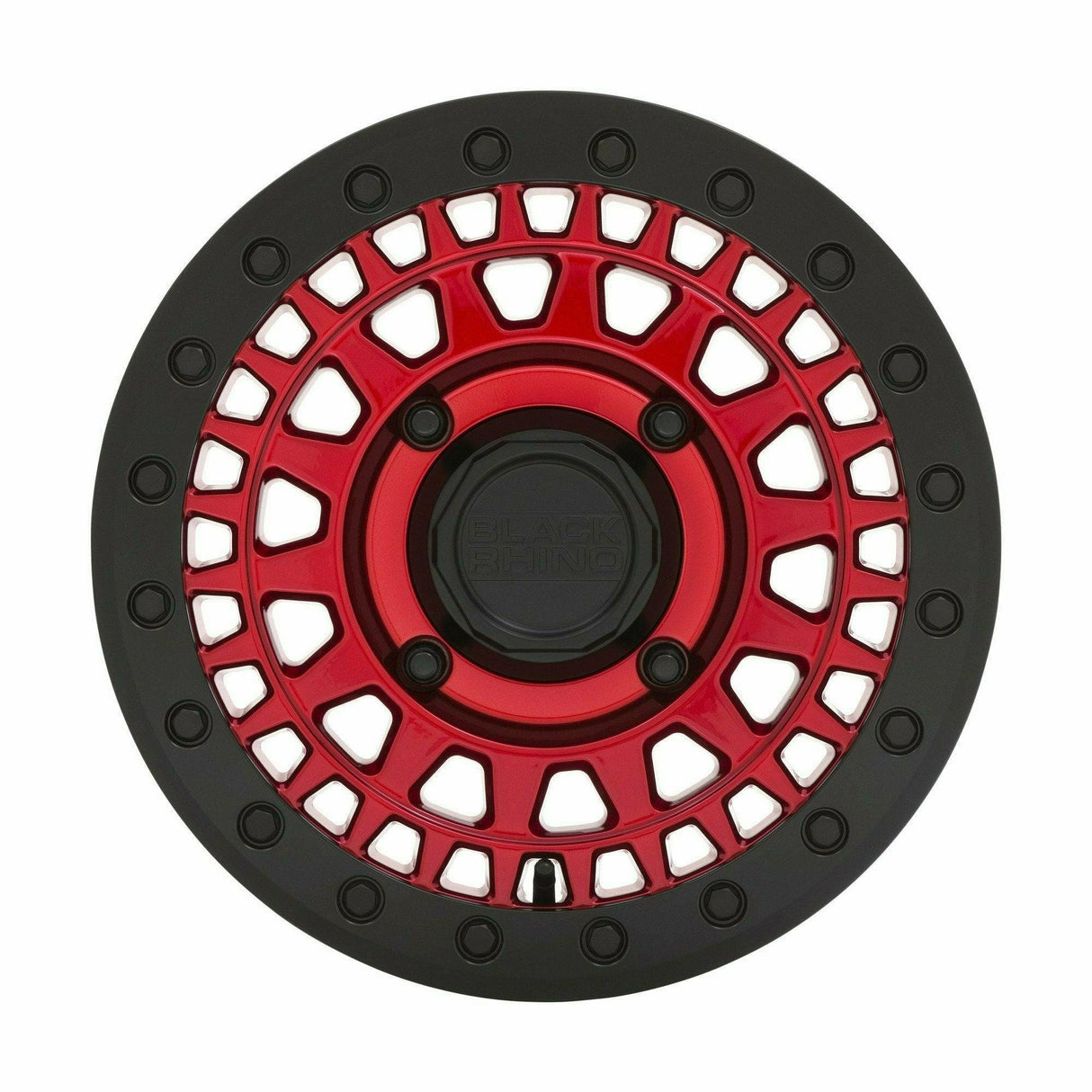 Parker Beadlock UTV Wheel (Red/Black)