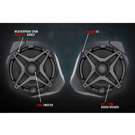 Photo of Can Am X3 5-Speaker Audio System by SSV Works - Premium Audio for UTVs / Side by Sides