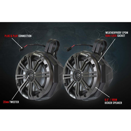 Photo of Can Am X3 5-Speaker Audio System by SSV Works - Premium Audio for UTVs / Side by Sides
