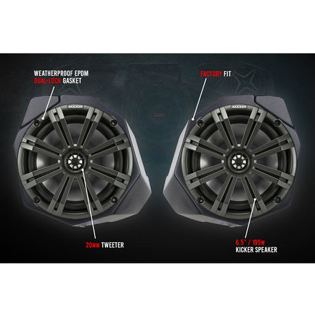 Photo of Can Am X3 5-Speaker Audio System by SSV Works - Premium Audio for UTVs / Side by Sides