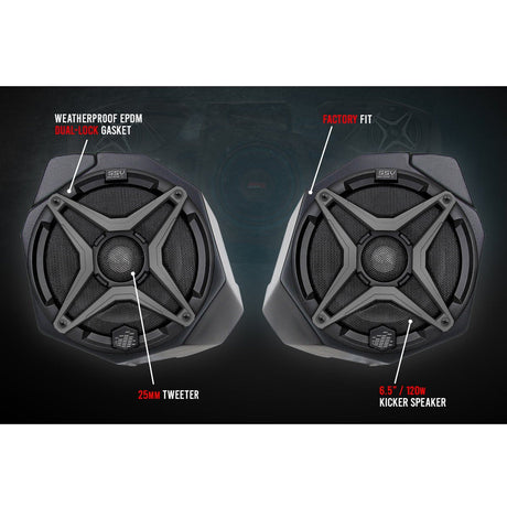 Photo of Can Am X3 8-Speaker Audio System by SSV Works - Premium Audio for UTVs / Side by Sides