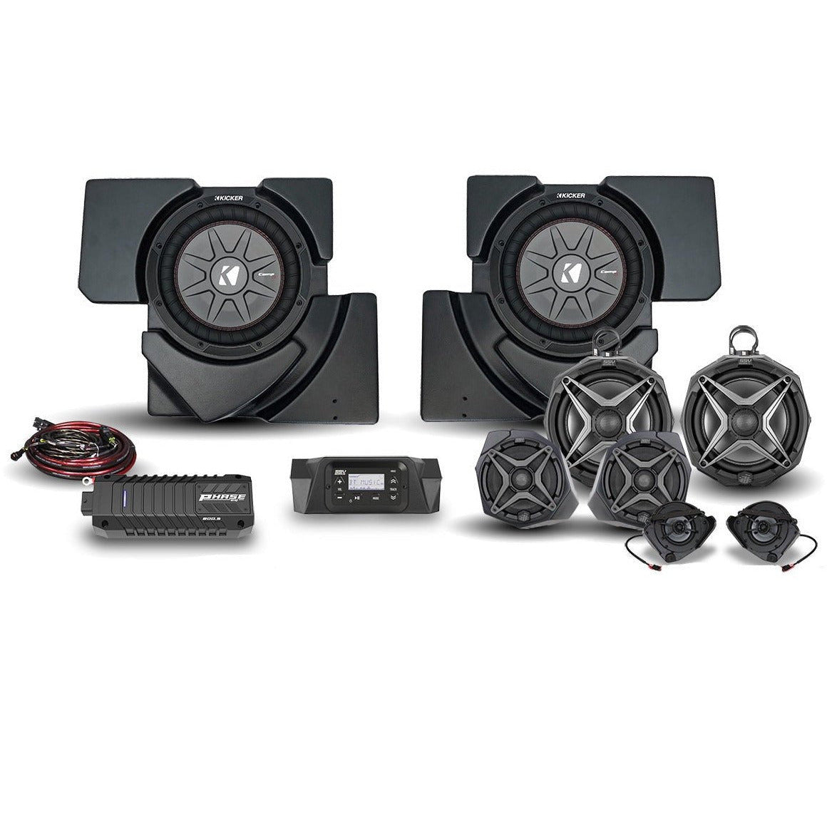 Photo of Can Am X3 8-Speaker Audio System by SSV Works - Premium Audio for UTVs / Side by Sides
