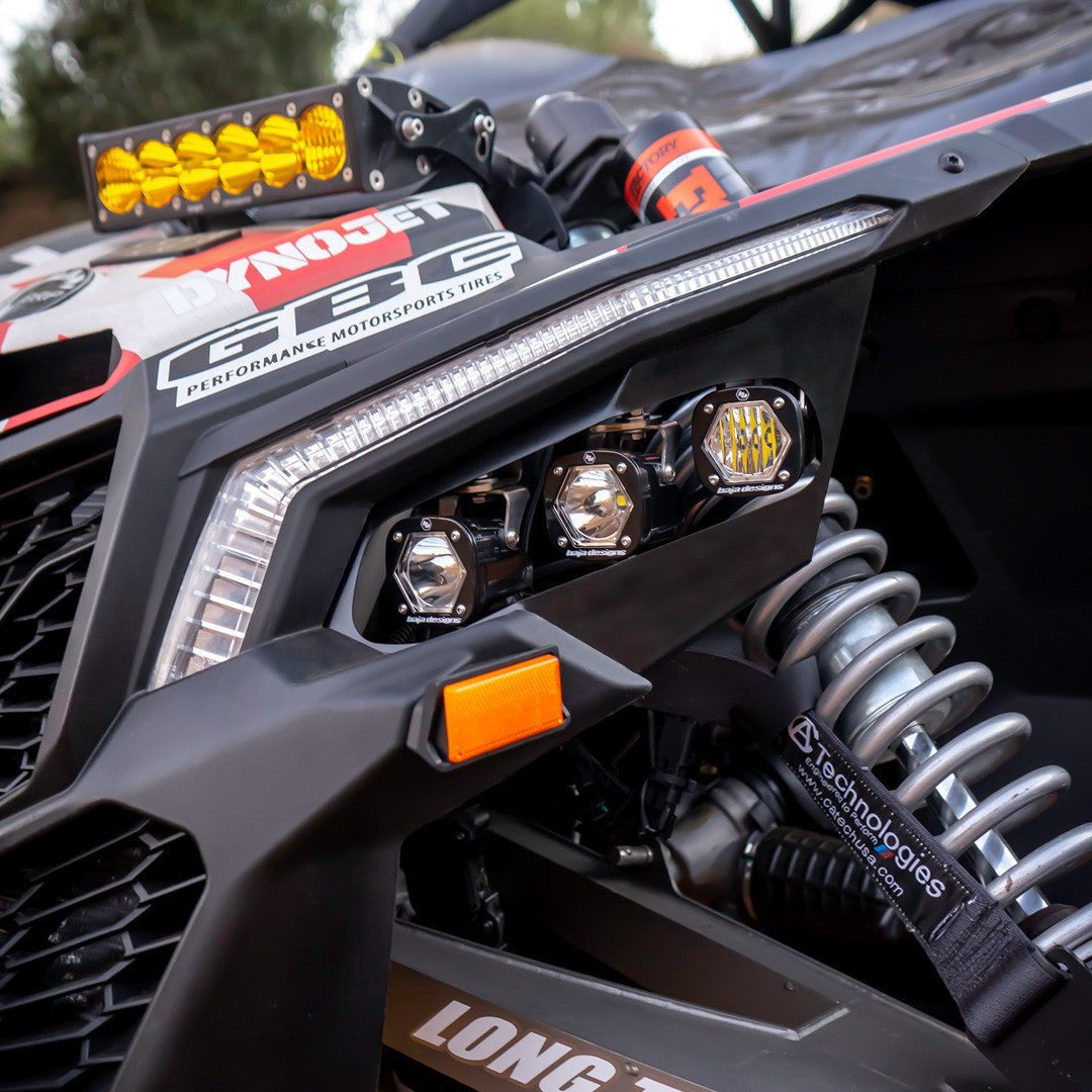 Can Am X3 S1 Triple LED Headlight Kit