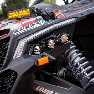 Can Am X3 S1 Triple LED Headlight Kit