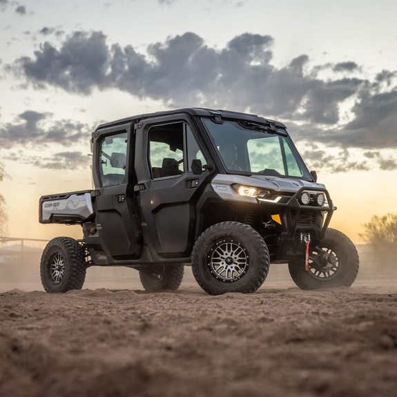 Photo of Can Am Defender Complete Audio Roof System by Rockford Fosgate - Premium Audio for UTVs / Side by Sides