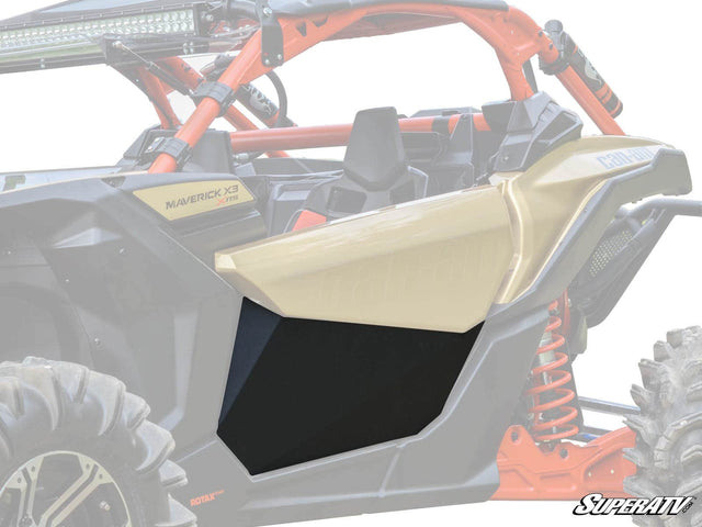 Photo of Can-Am Maverick X3 Lower Doors - Complete Protection + Aluminum Construction (2017-2024) by SuperATV - Premium Doors for UTVs / Side by Sides