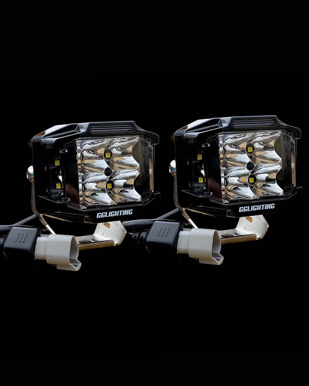 CB30 Sidewinder LED Pod Bundle With Free Wiring Harness