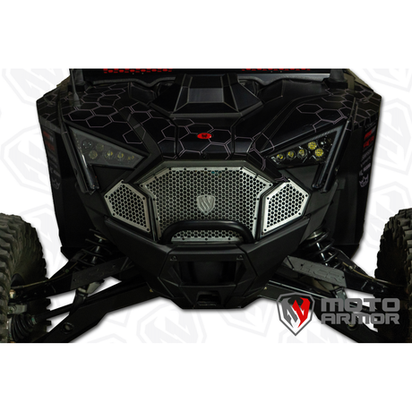Photo of Polaris RZR Pro / Turbo R Complete Front Grille Set by Moto Armor - Premium Grilles for UTVs / Side by Sides