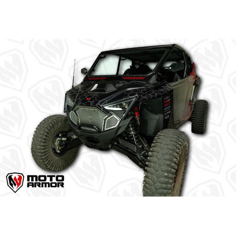 Photo of Polaris RZR Pro / Turbo R Complete Front Grille Set by Moto Armor - Premium Grilles for UTVs / Side by Sides