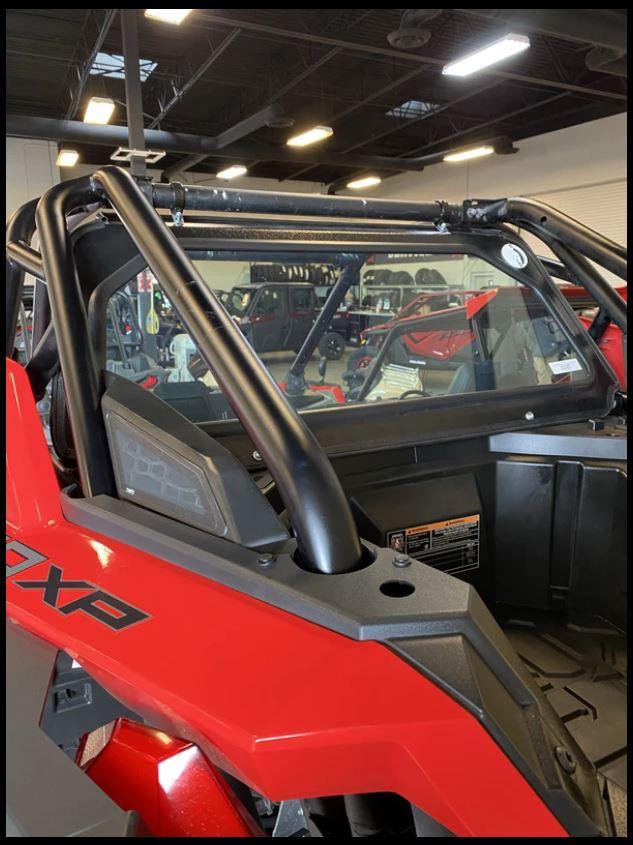 Photo of Polaris RZR Pro XP/Turbo R Rear Glass Windshield (2019+) by Dirt Warrior Accessories - Premium Windshields for UTVs / Side by Sides